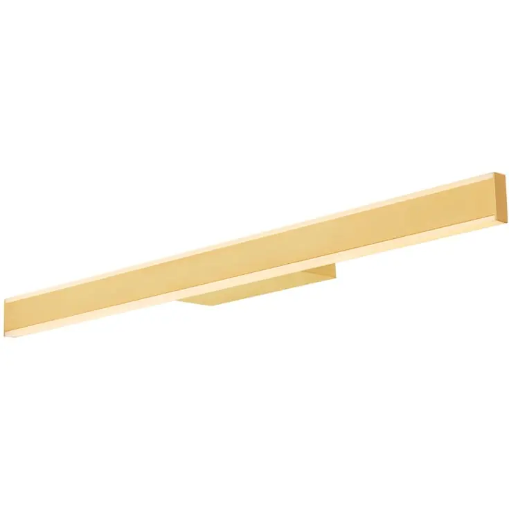 Supergod pris | SLV One Linear væglampe, messing, 70 cm