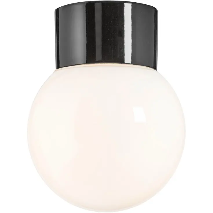 Kundernes valg | Ifö Electric Classic Glob 150 loftlampe, sort