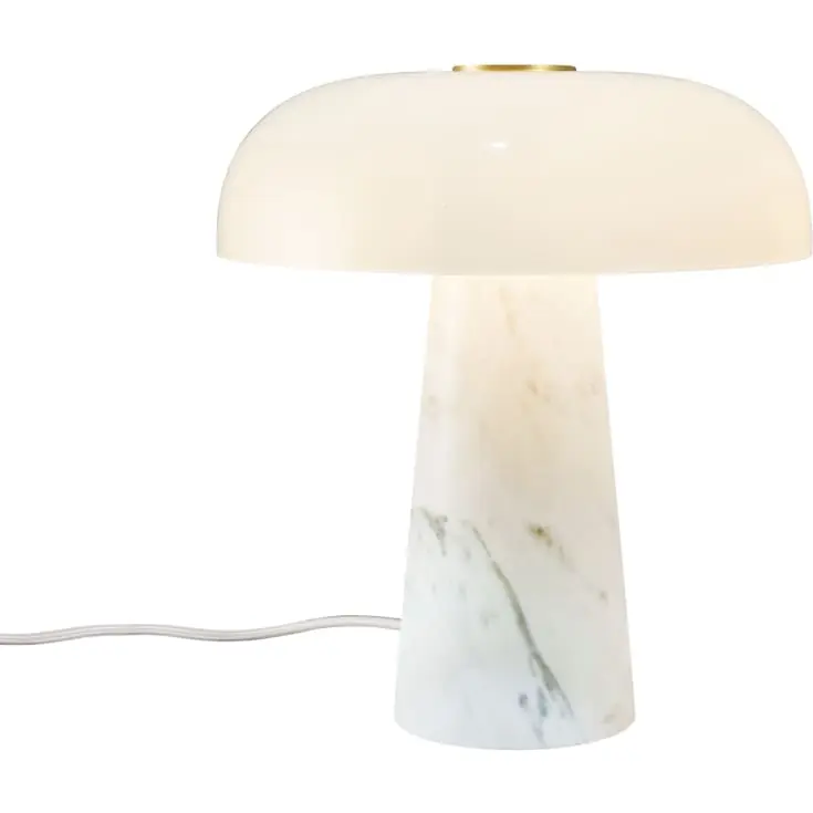 God pris - Dftp Glossy Mini bordlampe, hvid