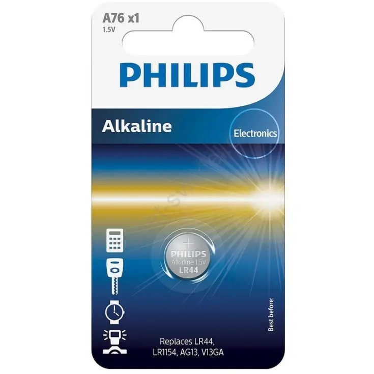 10 stk Philips Alkaline Minicelle A76 batteri | God pris