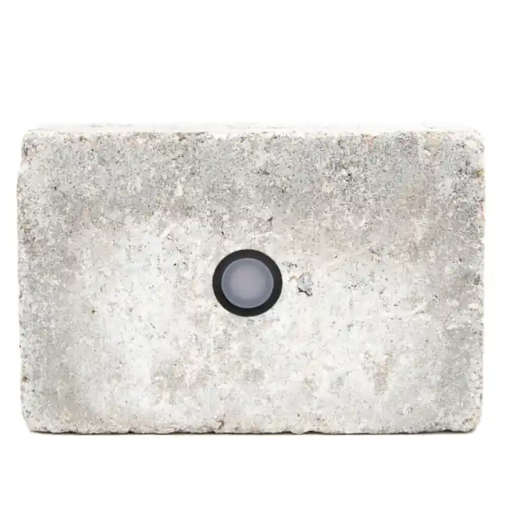 Køb nu | Light By Juhl holmegaardsten med Cosmos sort spot, 14x21x5,5 cm, grå