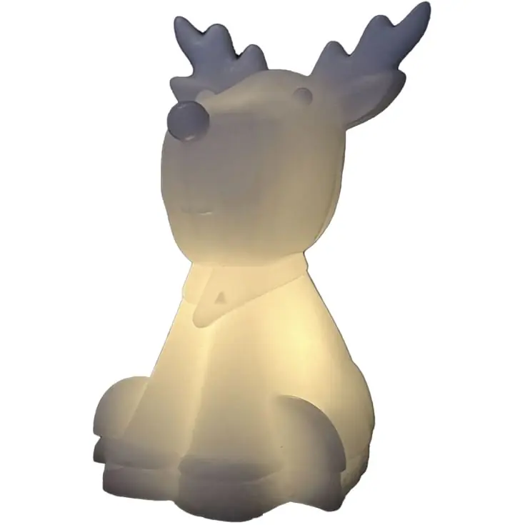 Tilbud - Sirius Naja rensdyr med lys, 14 cm