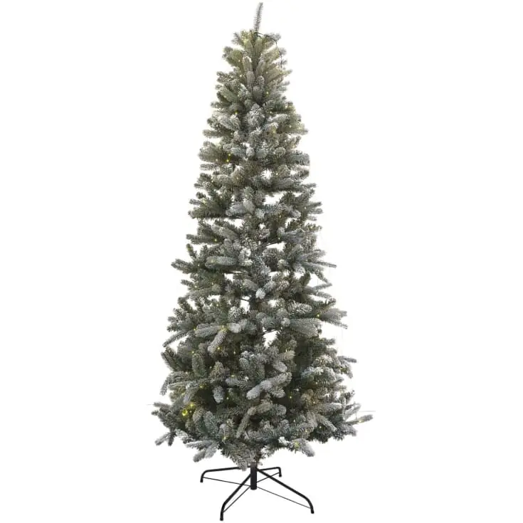 Sirius Elias kunstigt juletræ med lys, 210 cm - Toppris