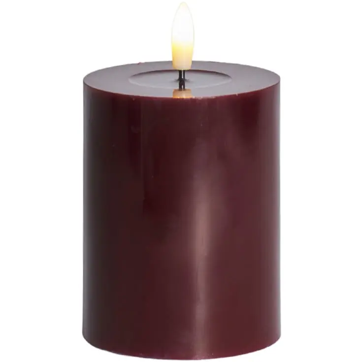 Ekspreslevering | Sirius Sille LED bloklys, batteri, bordeaux
