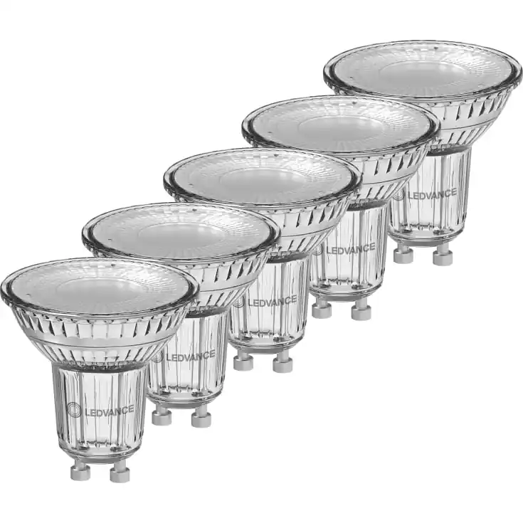 Bedst sælgende | Ledvance Classic GU10 spotpære, 5 stk, 2700K, 3,7W