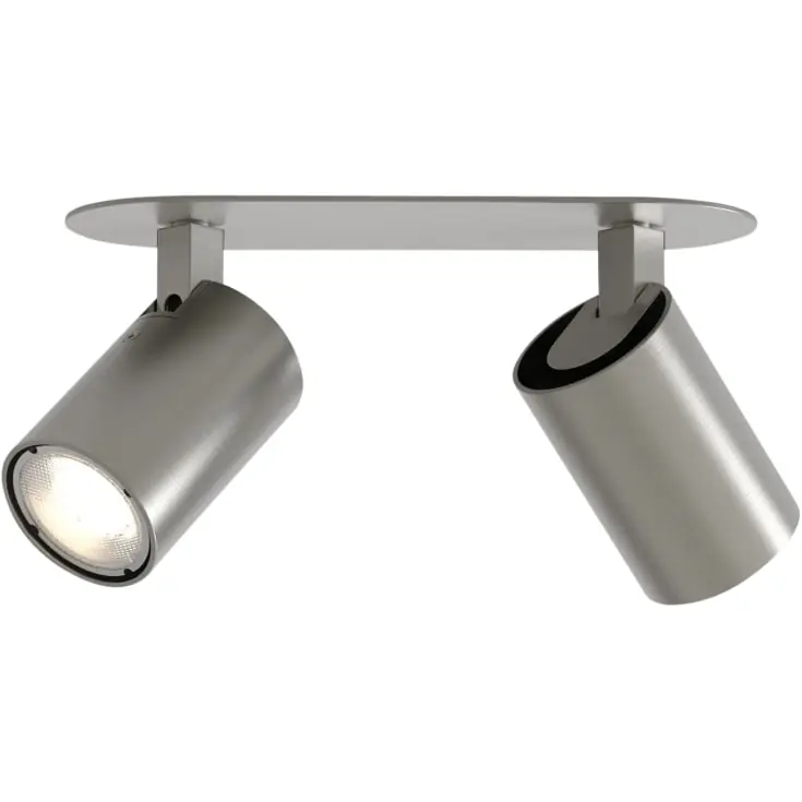 Astro Ascoli Twin spotlampe, 2 spots, krom | Topkvalitet