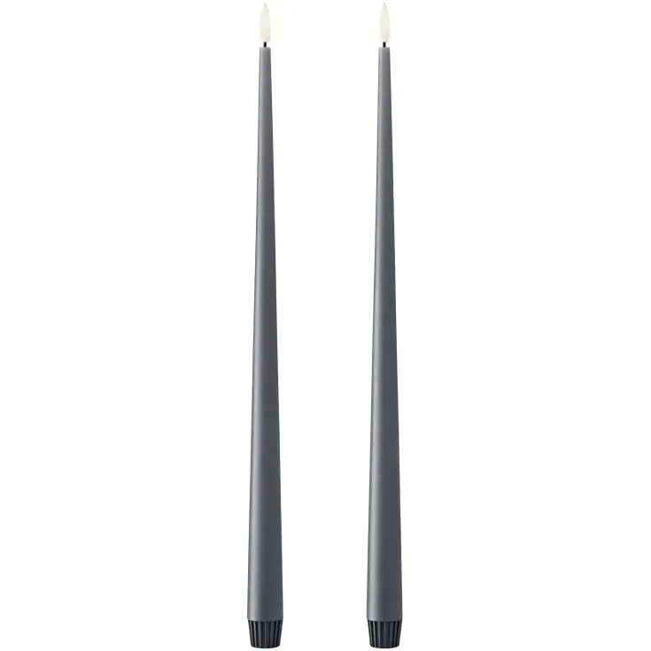 Ester & Erik LED kronelys, 40 cm, antracit, 2-pak | Meget populær