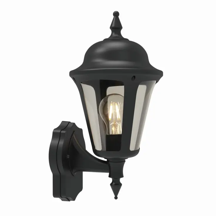 4lite Lantern udendørs væglampe med sensor - Nem betaling