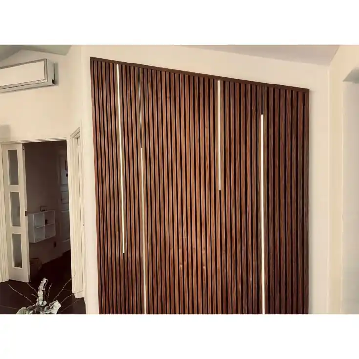 Ecofoss LED strip for akustik paneler, 240 cm, med opdelt lys, 4-pak | Premium