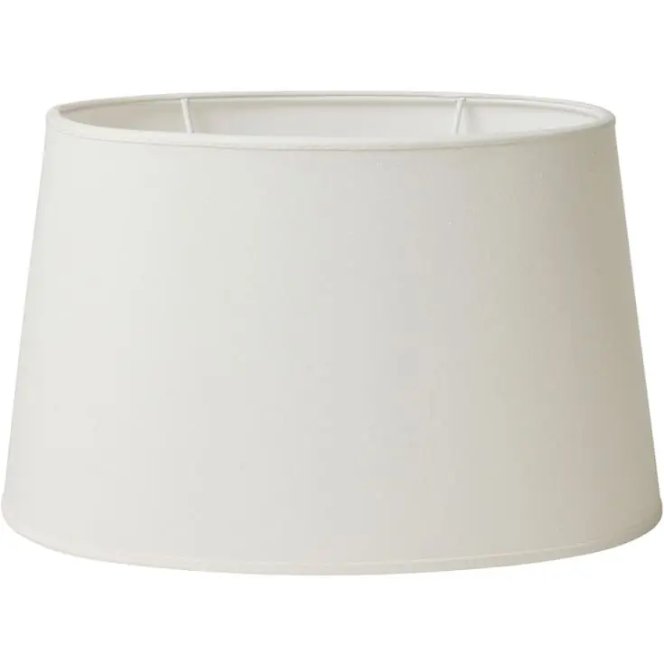 Tryg betaling - Nielsen Light Jasmin lampeskærm, hvid, H19 cm