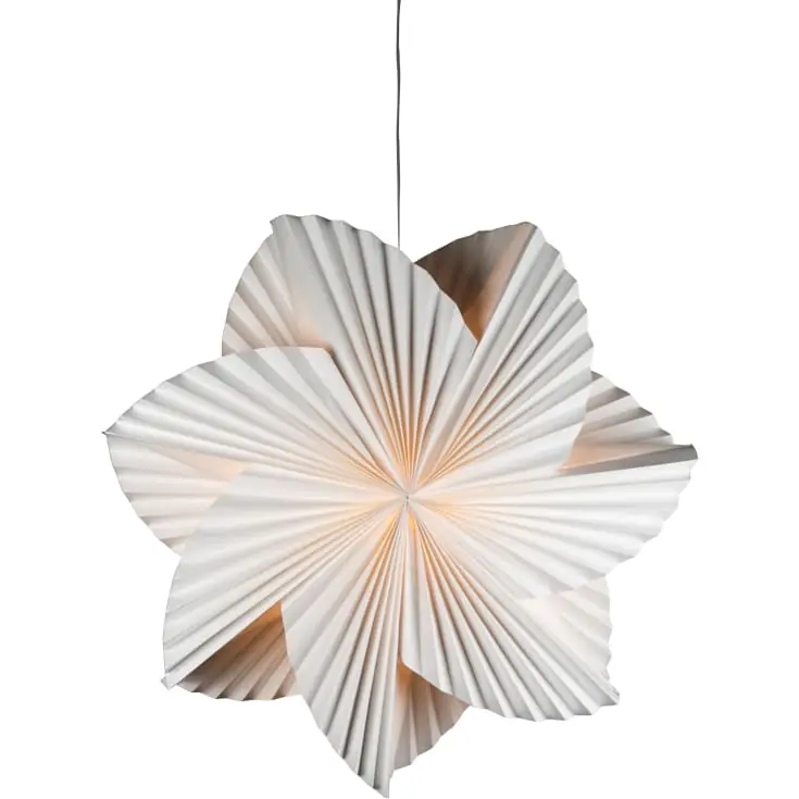 Tryg betaling | Konstsmide julestjerne med lys, 80 cm