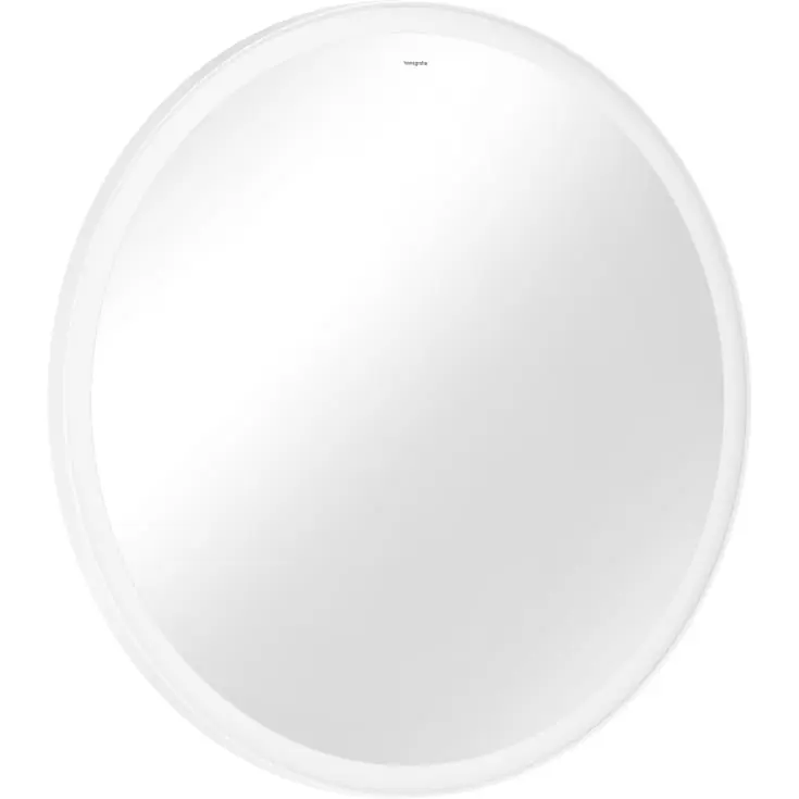 Kan købes nu - Hansgrohe Xarita Lite S spejl med lys, sensor, Ø90 cm, hvid