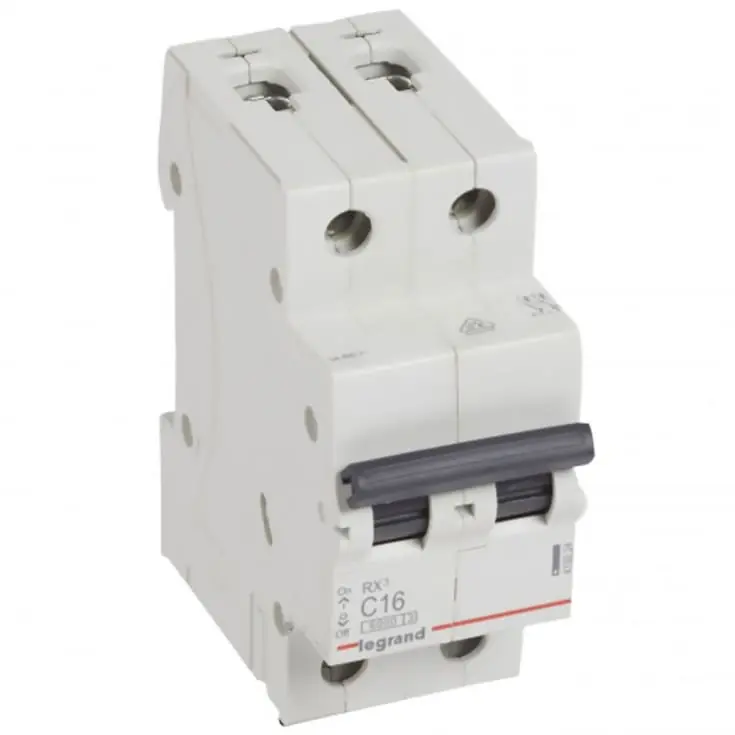 Kampagnepris - Legrand RX3 automatsikring kl. C, 2P, 16A