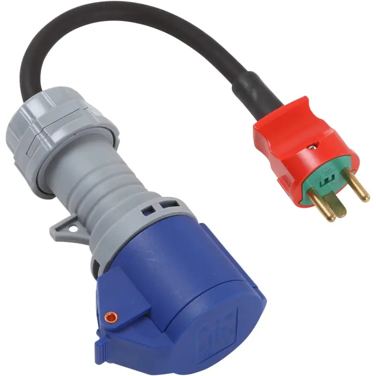 Adaptor DK han til CEE hun | Hurtig levering