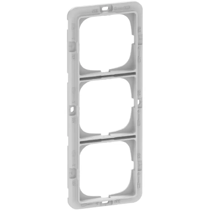 Topprodukt - LK Fuga teknisk monteringsramme, 3x1 modul