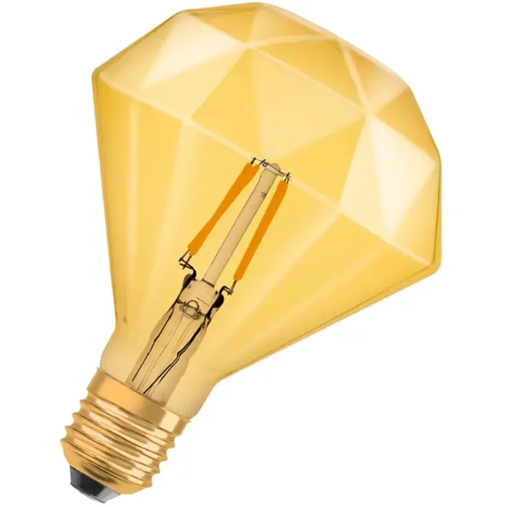 Bedst sælgende | Osram Vintage 1906 E27 globepære, 2400K, 4,5W, Ø11 cm