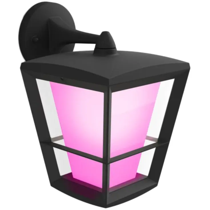 Kundernes favoritter - Philips Hue Econic udendørs væglampe, ned