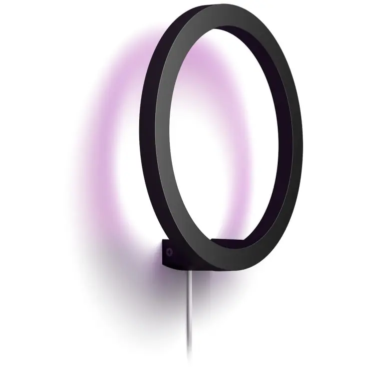 Udsalg | Philips Hue Sana væglampe, sort