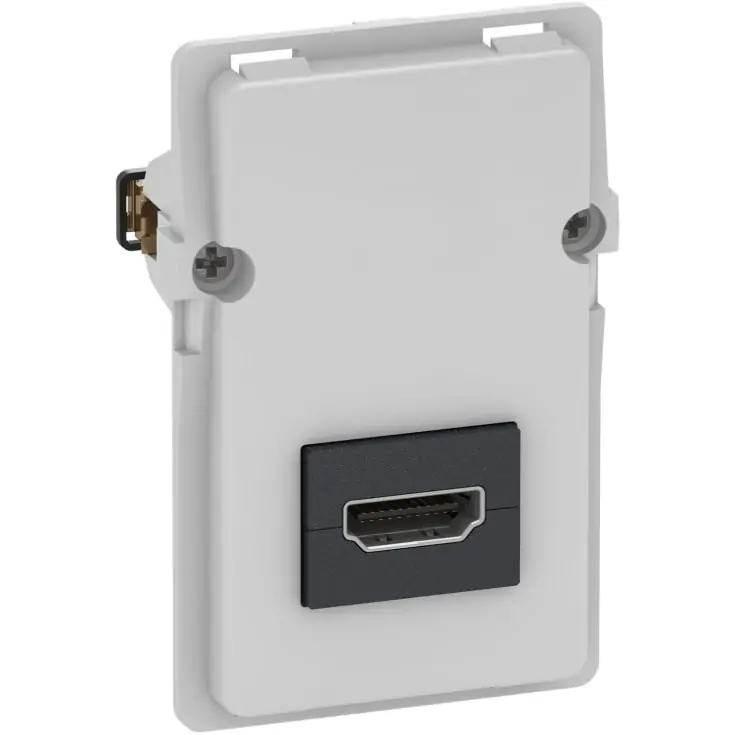 Bestseller | LK Fuga HDMI udtag, 1,5 modul, uden afdækning