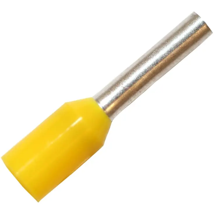 100 stk Elpress isoleret terminalrør, 1,0 mm² - Leveres hurtigt