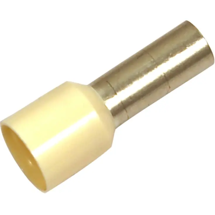 100 stk Elpress isoleret terminalrør, 10 mm² | Fordelagtig pris