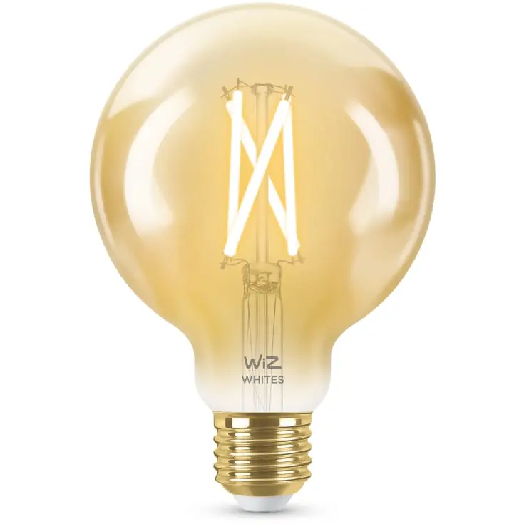 Wiz E27 globepære, 2000K-5500K, 7W, Ø12,5 cm - Ny på lager