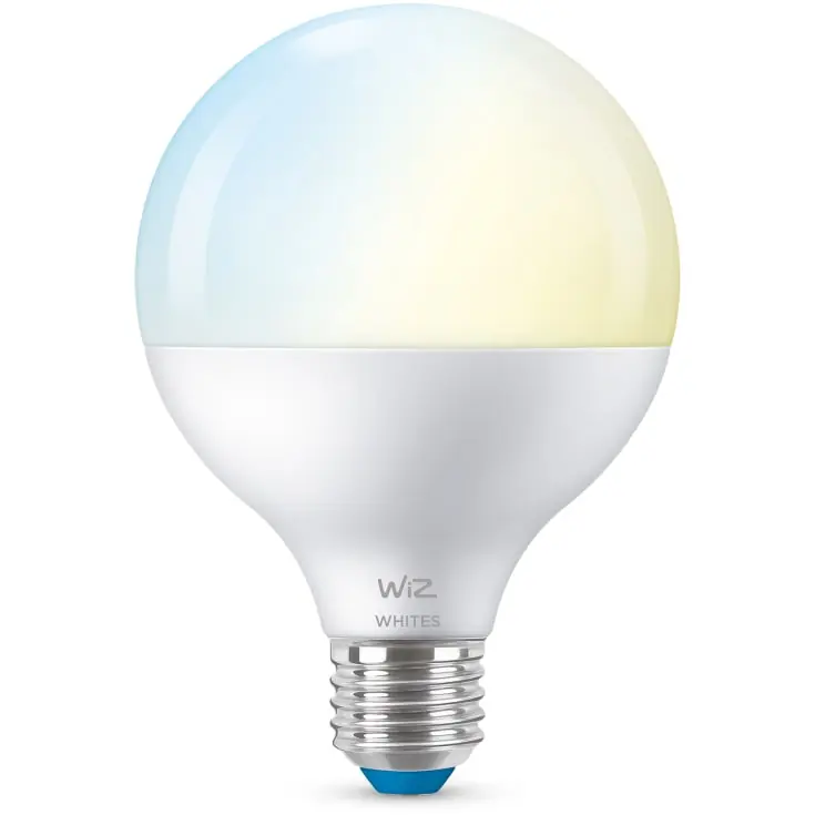 Bedste pris | Wiz E27 globepære, 2700K-6500K, 11W
