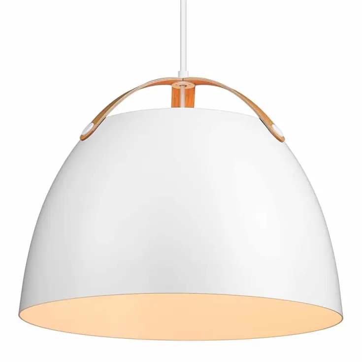 Bedste pris | Halo Design Oslo pendel, hvid, Ø40 cm