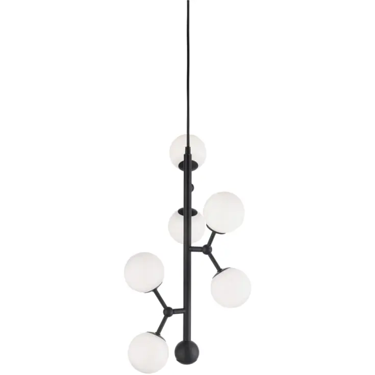 Halo Design Atom vertical lysekrone, opal - Kun i begrænset tid