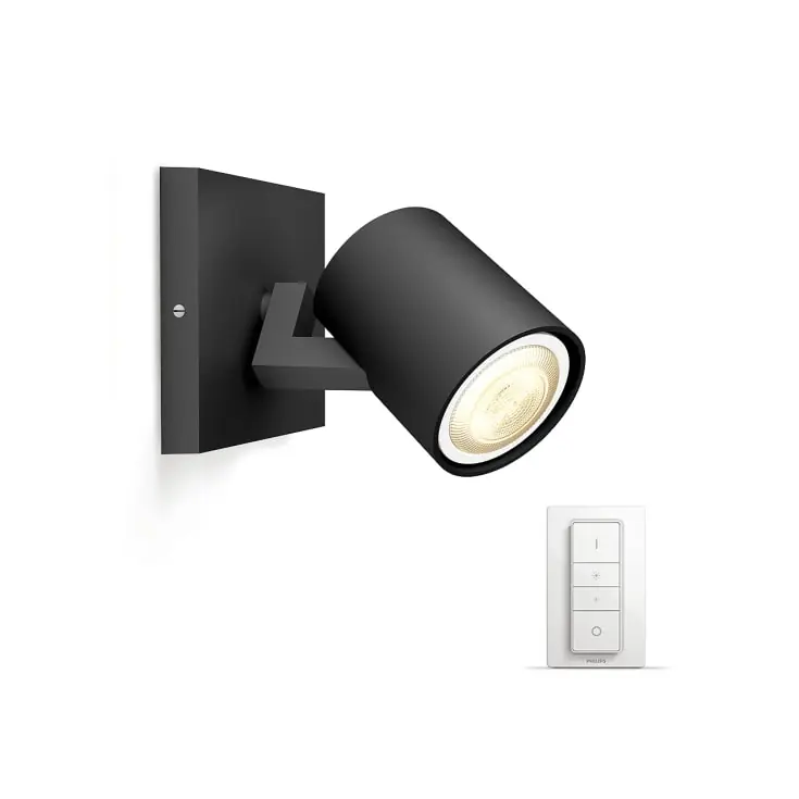 Spar nu - Philips Hue Runner væglampe, sort