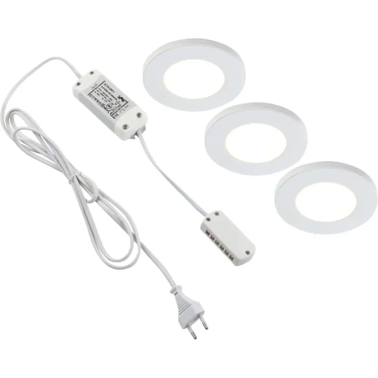 GN Diospot LED møbelspot komplet sæt, hvid - Ny på lager