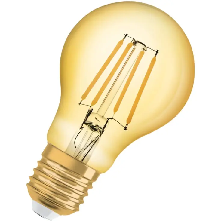 Bestil nu - Osram Vintage 1906 E27 standardpære, 2400K, 7,5W