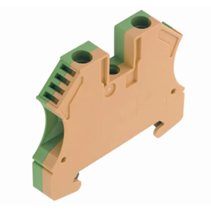 Weidmüller WPE jordklemme, gul/grøn, 6 mm² - Outlet
