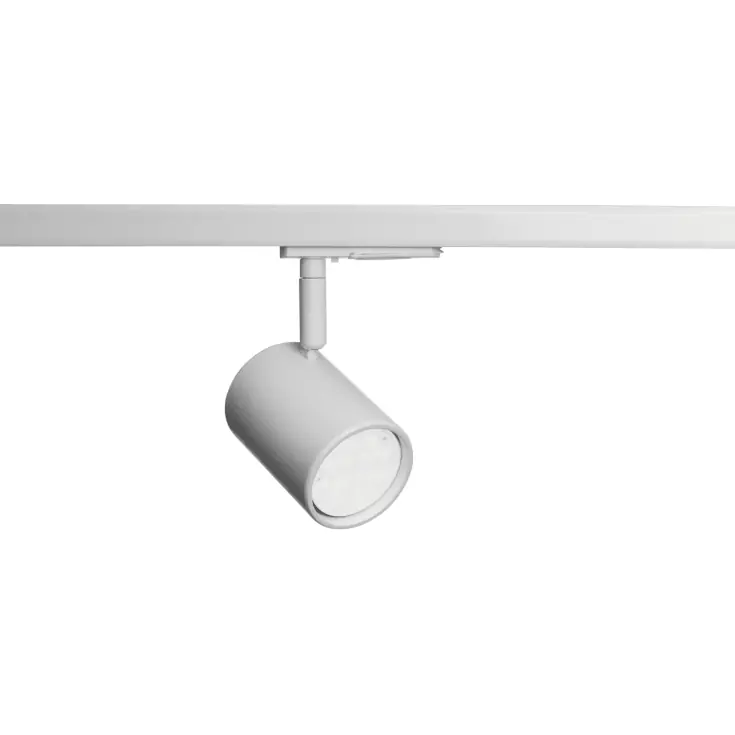 Anbefalet valg - Global Tubular 1F skinnespot, hvid