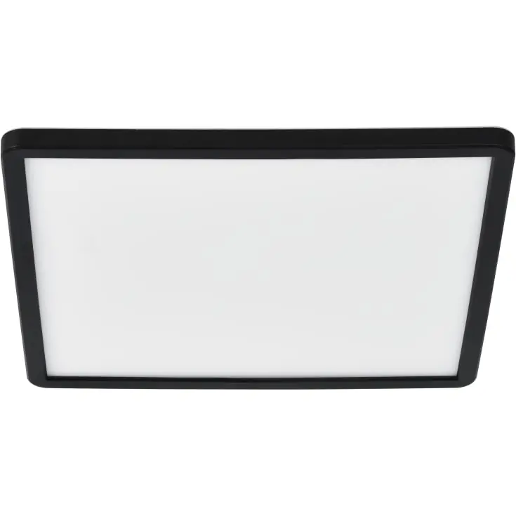 Anbefalet valg - Nordlux Oja Square loftlampe, sort
