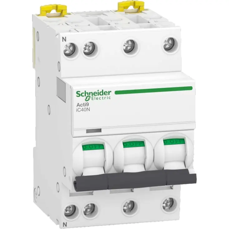 Leveres hurtigt | Schneider Electric IC40N automatsikring C 3P+0, 10A