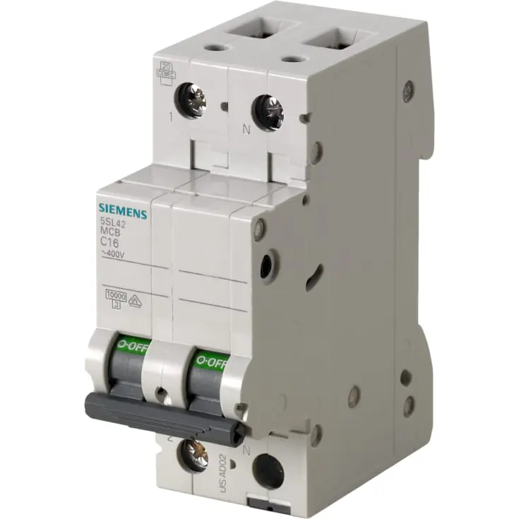 Godt tilbud - Siemens automatsikring C 1P+0, 6A