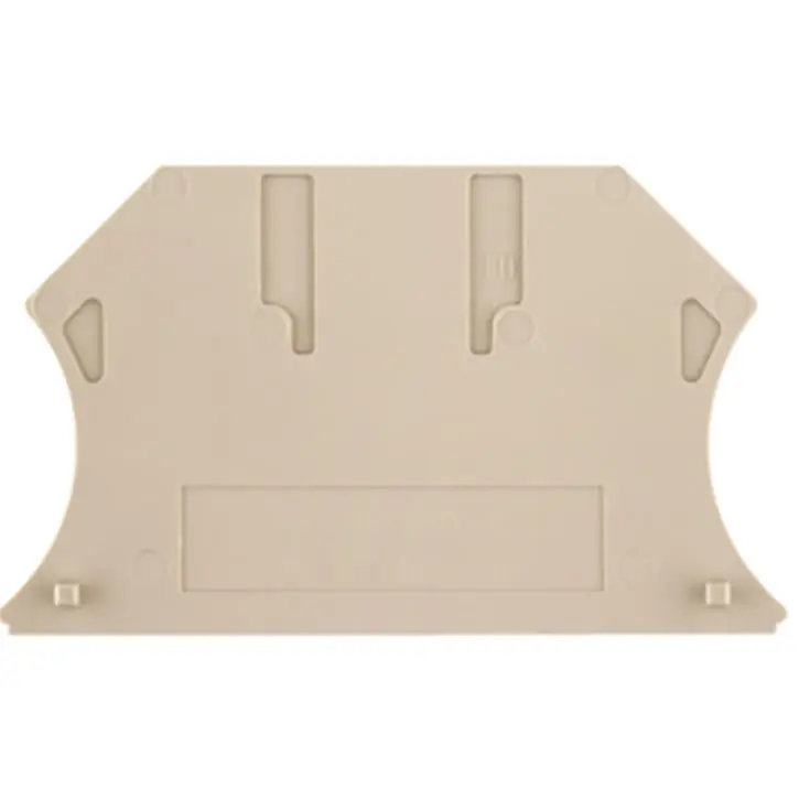 Weidmüller WAP endeplade, beige, 2,5-10 mm² | Mest solgt