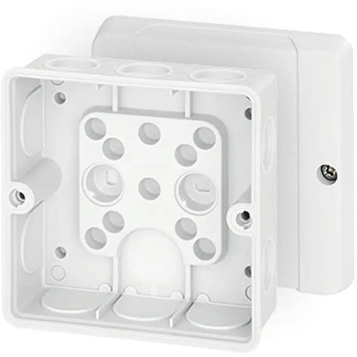 5 stk Hensel DE9341 membrandåse 98x98 mm, hvid | Premium kvalitet