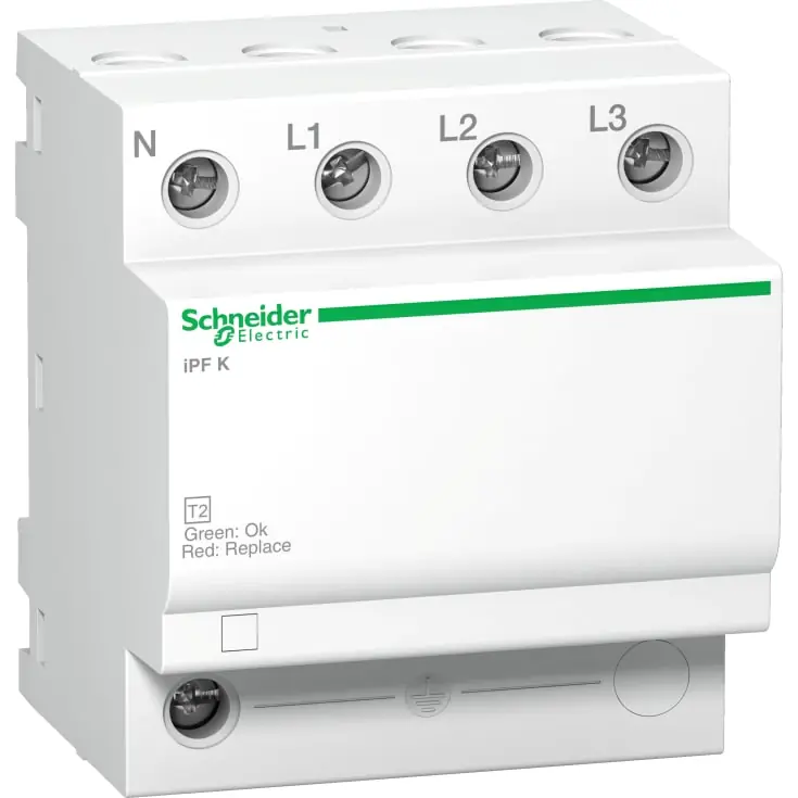 Schneider Acti9 iPF transientbeskyttelse 3P+N, 20kA | Særtilbud