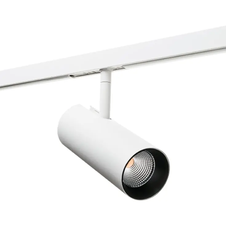 Begrænset lager - SG Zip Tube Mini 1F skinnespot, 2700K, hvid