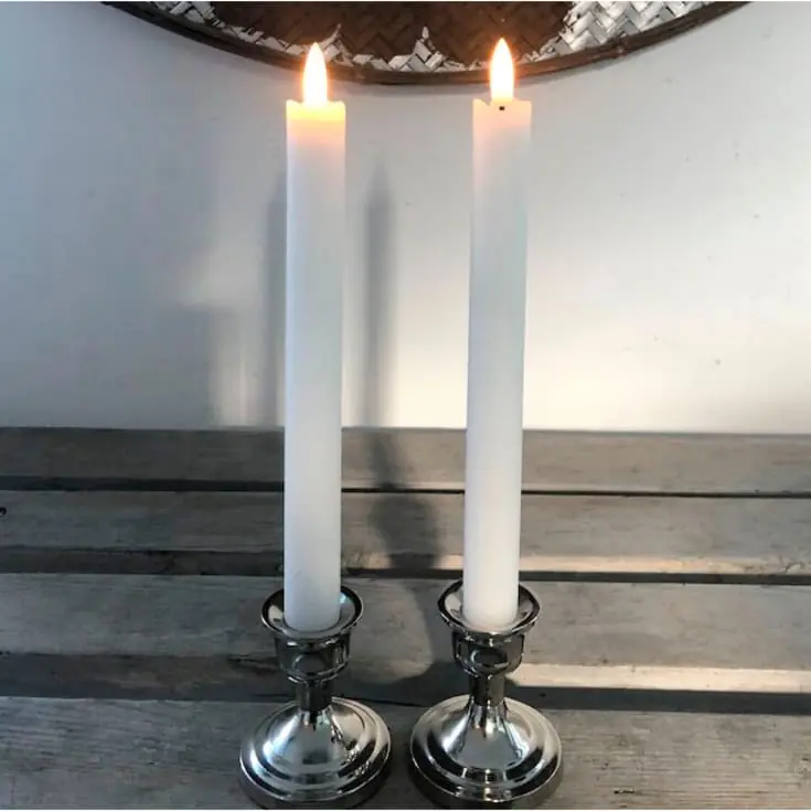 Nyt produkt | Veli Line LED kronelys, batteri, hvid