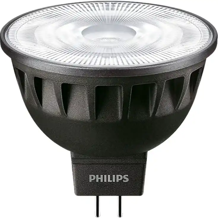 10 stk Philips Master ExpertColor GU5.3 stiftpære, 4000K, 6,7W | Udsalg