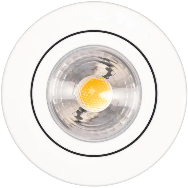 Anbefalet valg | Scan Products Claudia Loop indbygningsspot, 2700K, mat hvid