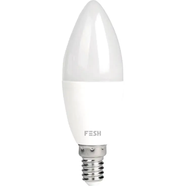 6 stk Fesh Smart E14 kertepære, 2700-6500K, 5W - Nedsat pris