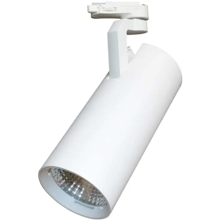 Skynd dig - e3light Leo 3F skinnespot, hvid