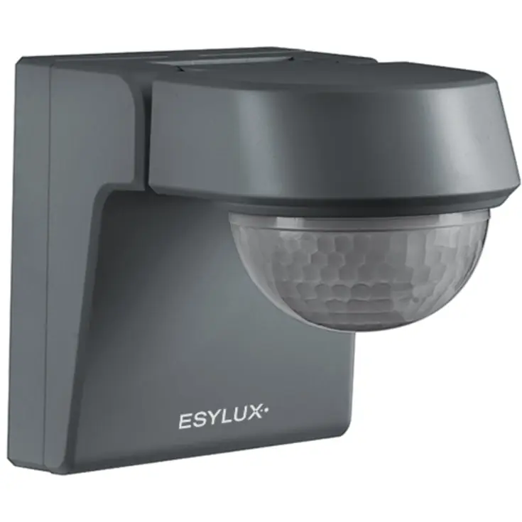 Esylux Defensor 280° udendørs bevægelsessensor, antracit | Bestseller