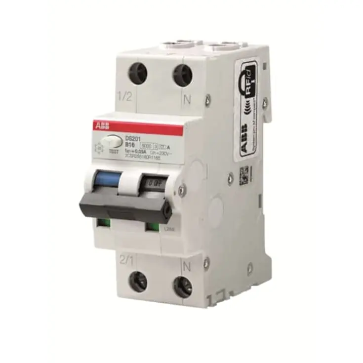Nyt produkt | ABB DS201 PFI kombiafbryder C, 1P+N, 10A