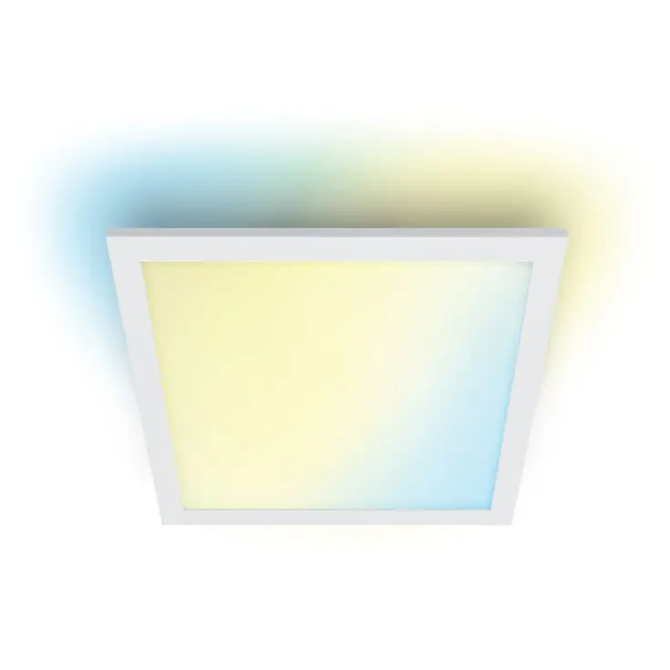 Wiz Superslim panel, justerbar hvid, hvid, 30x30 cm - Netop ankommet