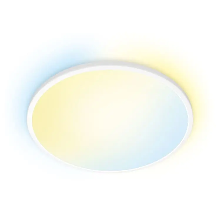 Wiz Superslim plafond, justerbar hvid, hvid, Ø43 cm | Kun denne uge